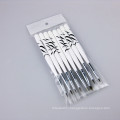 8PCS Zebra Nail Art Dotting Manicure Painting Drawing Polish Brush Pen Tools Nail brush